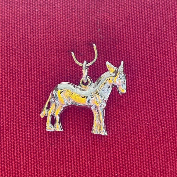 VTG I JMF I Sterling Donkey Charm - Picture 8 of 15